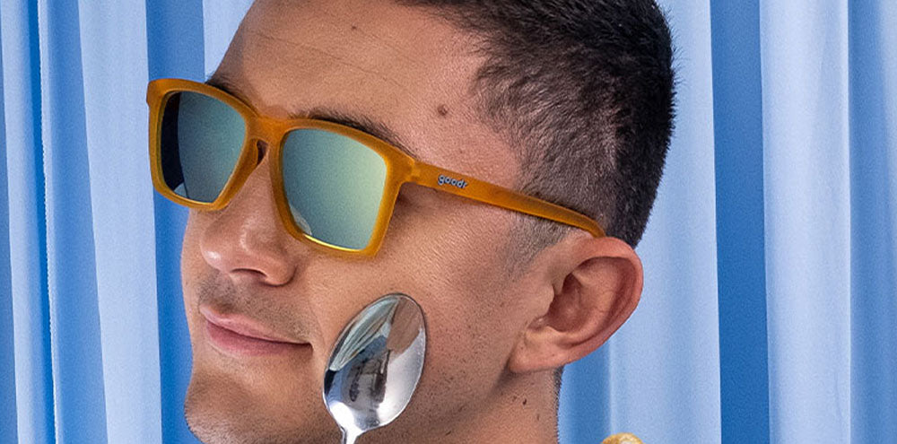 Big yellow sunglasses deals