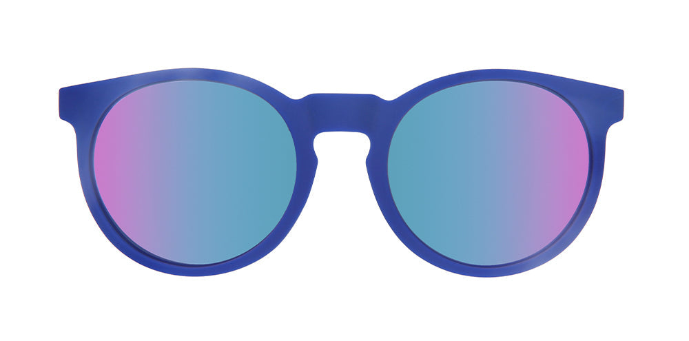 Blueberries, Muffin Enhancers |blue circle sunglasses with pink purple reflective lenses | Limited Edition Farmers Market goodr sunglasses